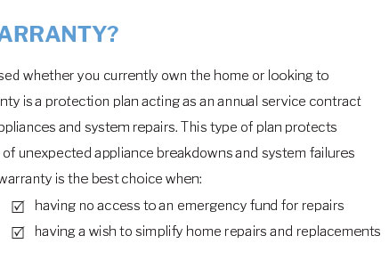 home warranty butte